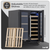 Baridi DH96 40 Bottle/120 Can Dual Zone Undercounter/Freestanding Wine & Drinks Fridge - Black