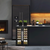 Baridi DH97 24 Bottle Dual Zone Wine Fridge with Digital Touch Screen Controls, Beech Wood Shelves & LED Light - Black