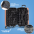 Dellonda DL125 Lightweight ABS Luggage Set with TSA Lock - Rose Gold