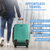 Dellonda DL126 Lightweight ABS Luggage Set with TSA Lock - Teal