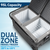 Dellonda DL128 Portable Fridge Freezer/Cool Box with LED Display 95L