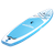 Dellonda DL152 Inflatable Stand-Up Paddle Board 10'6" - Light Blue/White