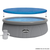 Dellonda DL39 Swimming Pool Top Cover with Rope Ties for DL18
