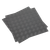 Sealey FT1S Vinyl Floor Tile with Peel & Stick Backing Silver Treadplate - Pack of 16