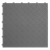 Sealey FT3G Polypropylene Floor Tile 400 x 400mm, Grey Treadplate - Pack of 9
