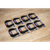 Sealey GCC03 Junior C-Clamp Set 38 x 38mm 8pc
