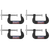 Sealey GCC06 Junior C-Clamp Set 51 x 32mm 4pc