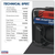 Sealey GI3500 3500W Inverter Generator 4-Stroke Engine 230V