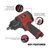 Generation GSA6002 Composite Twin Hammer Air Impact Wrench 1/2"Sq Drive
