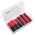 Sealey HST501BR Heat Shrink Tubing Assortment 50 & 100mm 180pc - Black & Red