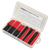 Sealey HST501BR Heat Shrink Tubing Assortment 50 & 100mm 180pc - Black & Red