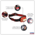 Sealey HT08RR Rechargeable Head Torch with Auto-Sensor 8W COB LED - Red