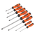 Premier HV004 Hammer-Thru Screwdriver Set 8pc - Hi-Vis Orange
