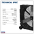 Premier HVD36PM 36" Industrial High Velocity Rotomould Drum Fan 3-Speed 230V