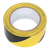 Sealey HWTBY Hazard Warning Tape 50mm x 33m - Black/Yellow