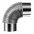Sealey IREX3 Stainless Steel Exhaust/Flue 90° Bend for IR13/IR16 100mm