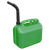 Sealey JC10PG Fuel Can 10L - Green