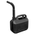 Sealey JC5B Fuel Can 5L - Black