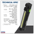 Sealey LED02G Rechargeable Aluminium Folding Pocket Light 2 COB & 1 SMD LED