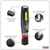 Sealey LED3001 Rechargeable LED Twist® Inspection Light 20W COB & 3W SMD, 3000lm, Magnetic Base & Power Bank