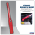 Sealey LED3604R Rechargeable 360° Slim Inspection Light 8W & 1W SMD LED - Red