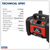Sealey MAC13D Tyre Inflator & High-Volume Air Pump 12V/230V AC