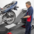 Sealey MC401A Air/Hydraulic Motorcycle Lift 454kg Capacity