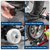 Sealey MCWL Motorcycle Wheel Adjustable Support with Rollers