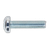 Sealey MSP625 Zinc Plated Pan Head Pozi Machine Screw M6 x 25mm, DIN 7985Z - Pack of 50
