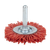 Sealey NFBC50 50mm Nylon Filament Circular Brush with 6mm Shaft