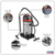 Sealey PC4100 100L Vacuum Cleaner Wet & Dry with Stainless Steel Drum 3000W/230V