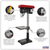 Premier PDM260F Floor Standing Pillar Drill 12-Speed 1100W/230V