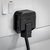 Sealey PL/13/3S 13A Heavy-Duty Rewirable Plug - Black