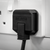 Sealey PL/13/3S 13A Heavy-Duty Rewirable Plug - Black