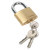 Sealey PL102 Brass Body Padlock 50mm