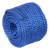 Sealey PR830 8mm x 30m Polypropylene Split Film Twisted Rope, Blue