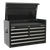 Premier PTB91508 Heavy-Duty Topchest 915mm 8 Drawer - Black