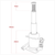 Viking PTBJ10S Telescopic Bottle Jack 10 Tonne