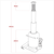 Viking PTBJ12S Telescopic Bottle Jack 12 Tonne