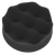 Sealey PTCCHV79P Hook-and-Loop Buffing & Polishing Foam Head 80 x 25mm - Black/Soft