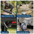 Sealey PWAK18 18" Surface Cleaner with Dual Handle & Rotating Spray Bar - Stainless Steel