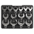 Siegen S01109 Crow's Foot Open End Spanner Set 1/2"Sq Drive 14pc