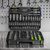 Siegen S01210 Socket Set 1/4" & 1/2"Sq Drive 94pc