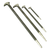 Siegen S0640 Heel Bar Set 4pc