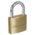 Siegen S0992 Brass Body Padlock with Brass Cylinder Keyed Alike - Pack of 4