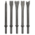 Sealey SA11C Air Hammer Chisel Set 170mm 5pc