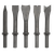 Sealey SA12C Air Hammer Chisel Set 120mm 5pc