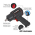Premier SA6007 Twin Hammer Composite Air Impact Wrench 1/2"Sq Drive