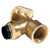 John Guest SBA22BWE SharkBite® Brass Wingback Elbow 22mm x 3/4"BSP