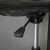 Premier Industrial SCR01B Pneumatic Workshop Stool with Adjustable Height Swivel Seat & Back Rest